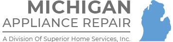 Michigan Appliance Repairs logo – We service all makes and models of appliances throughout lower Michigan.